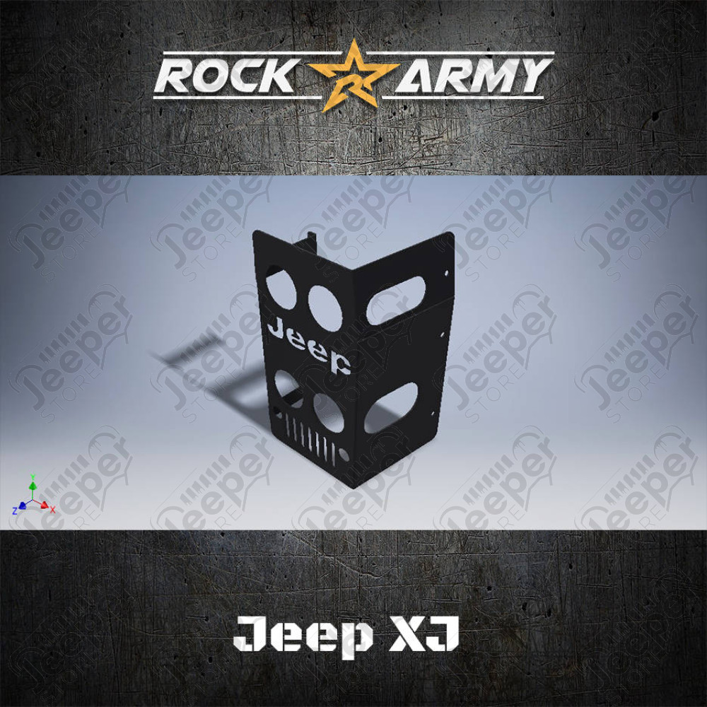 Kit de protections en acier de feux arrière (la paire) pour Jeep Cherokee XJ