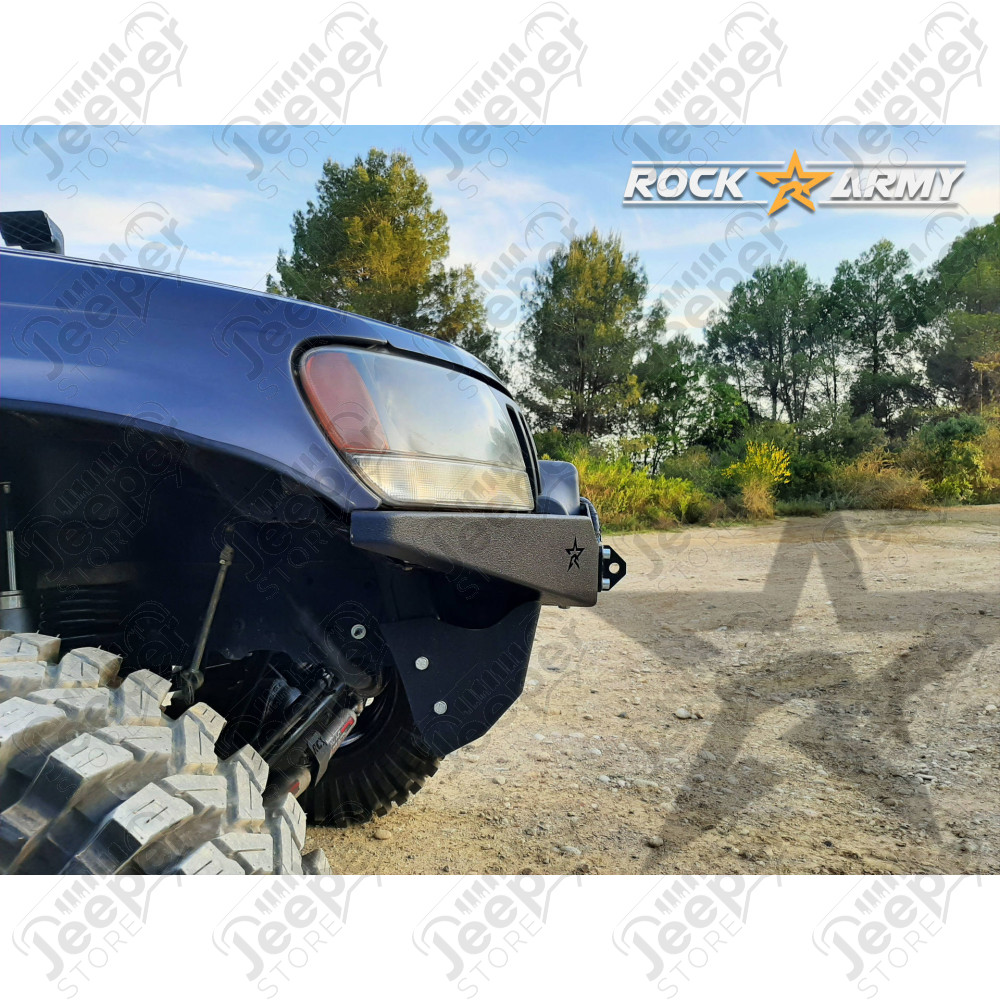Pare chocs avant acier avec porte treuil (modèle XXT) Rock Army Jeep Grand Cherokee WJ, WG