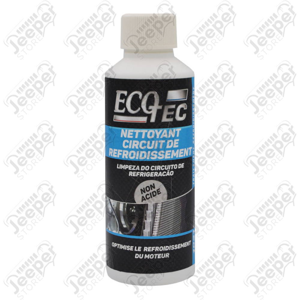 Nettoyant circuit de refroidissement EcoTec 250ml - Désoxydant - Désembouant. Elimine les contaminations du circuit de refroidissement.
