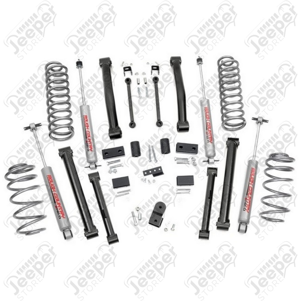 Kit réhausse +4" (+10.16 cm) Rough Country - Jeep Grand Cherokee ZJ / ZG
