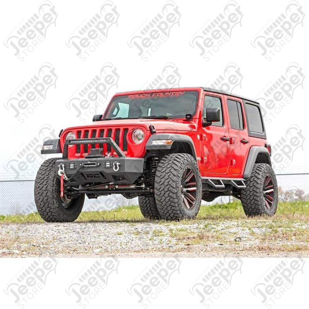 Kit de marchepieds Rough Country - Jeep Wrangler JL Unlimited (4 portes) - RC90769A / 90769A