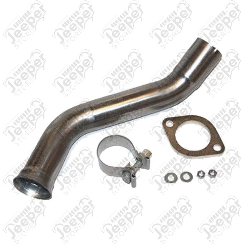 Échappement tuyau droit (suppression silencieux) Jeep Wrangler JK