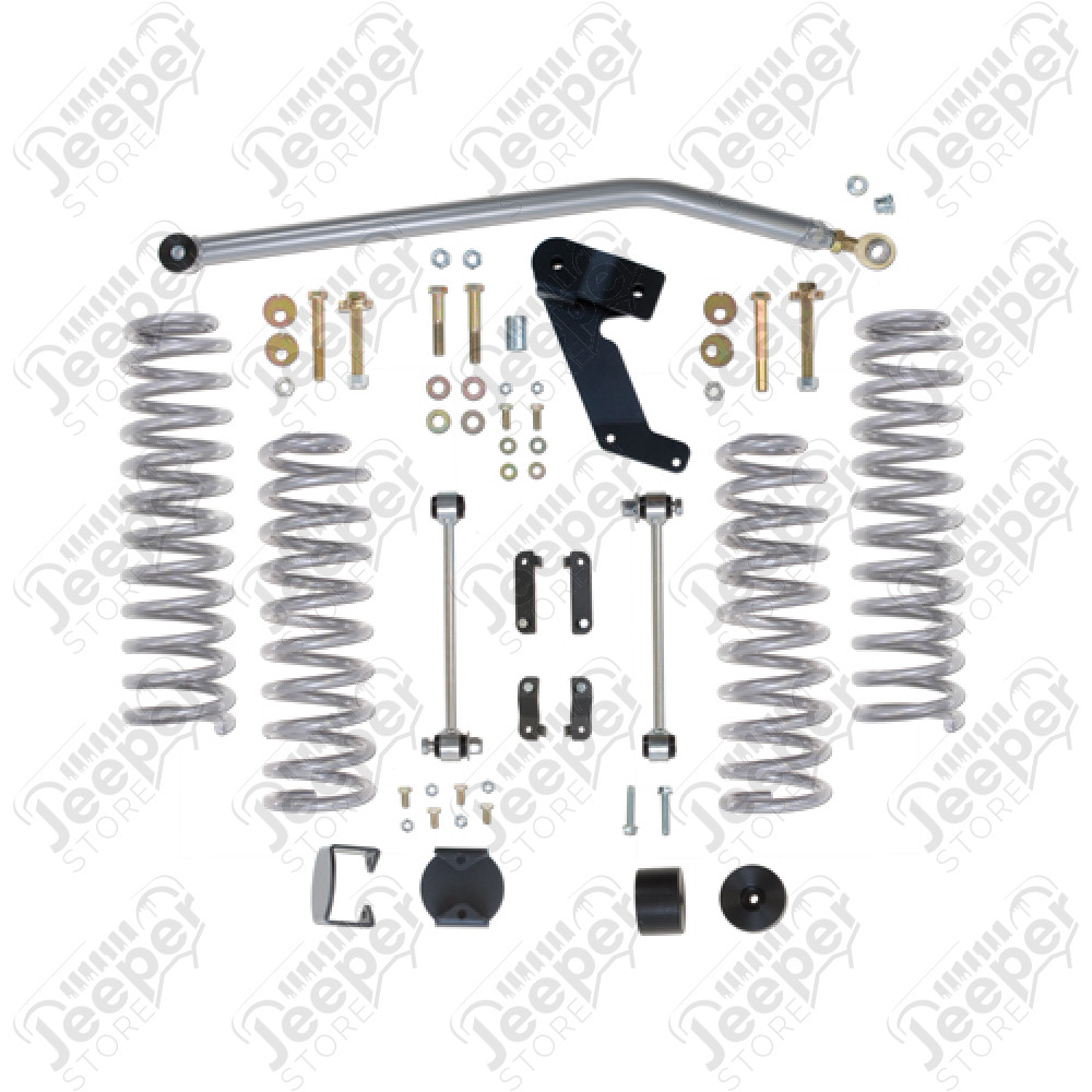 Kit réhausse 3.5" (+8.89cm) Rubicon Express, Wrangler JK