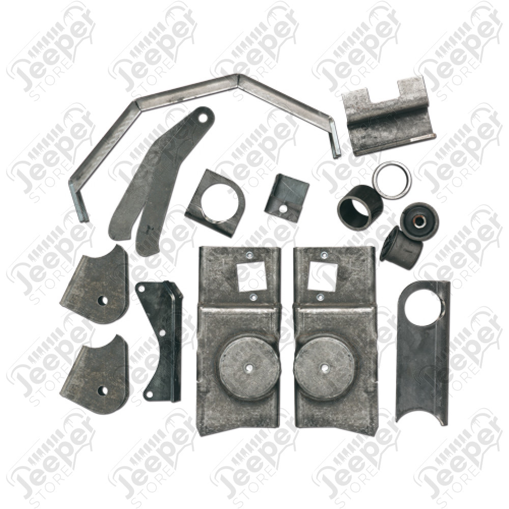Kit de fixations pour pont avant Dana 30 Jeep Wrangler TJ 