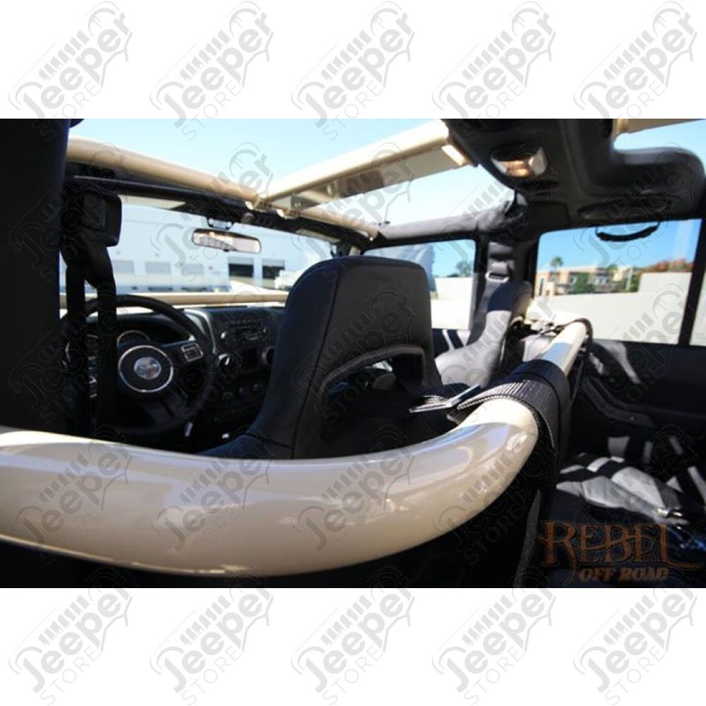 Barre de renfort centrale et pour harnais pour Jeep Wrangler JK Unlimited (4 portes)