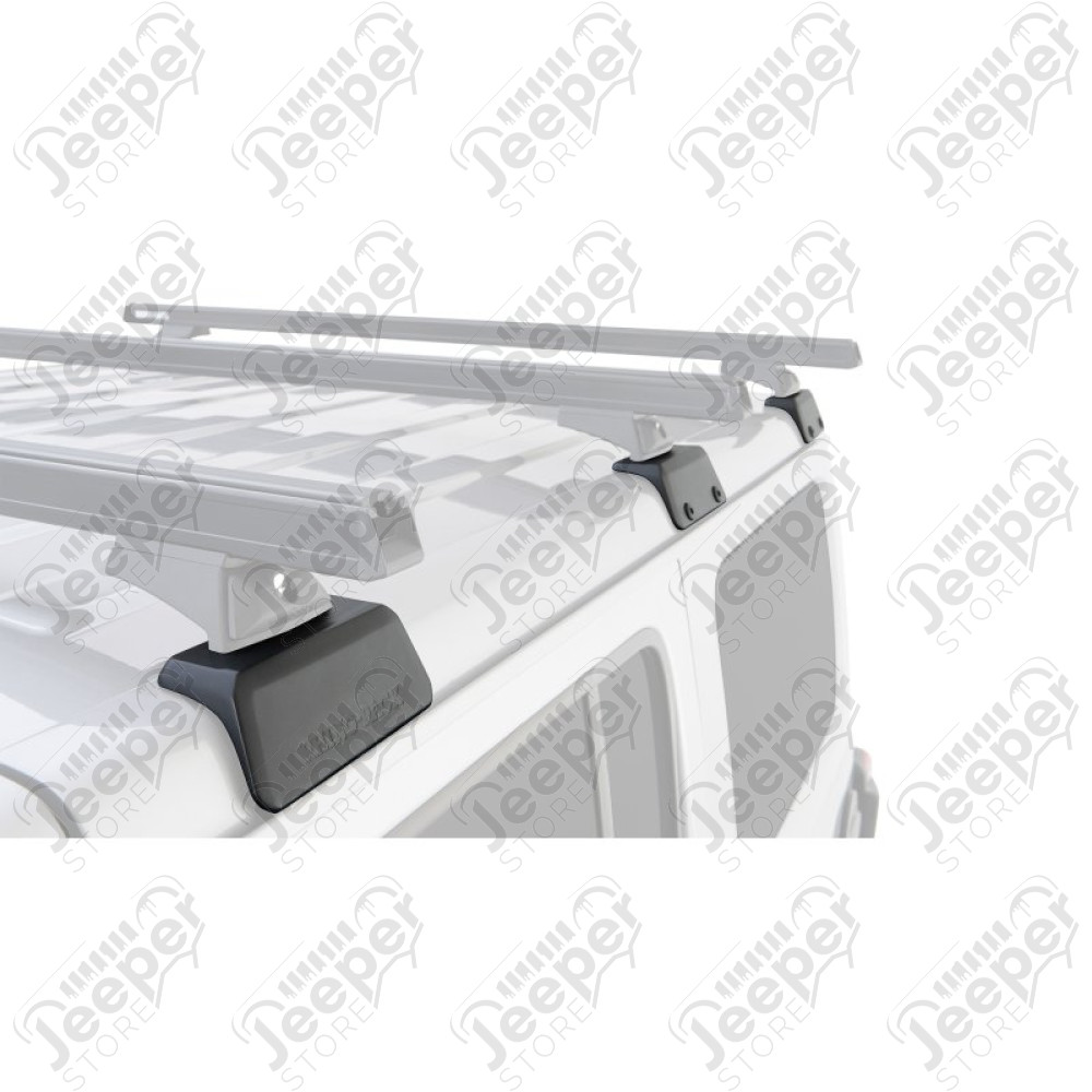Kit galerie avec 3 barres de toit Rhino-Rack avec système Backbone pour Jeep Wrangler JL Unlimited (4 portes) - 1579.39RRBB / RHR-JB0882 / RHR-RJLB1 + RHR-QMHD05 x3 + RHR-RCL6 + RHR-RB1500B x3