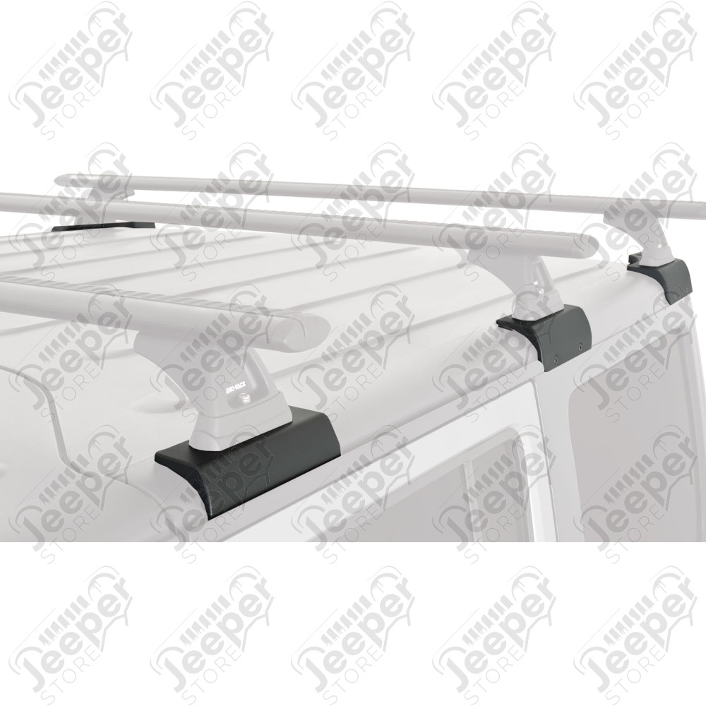 Galerie de toit Rhino-Rack BackBone avec plateau pour Jeep Wrangler JK Unlimited (4 portes) 