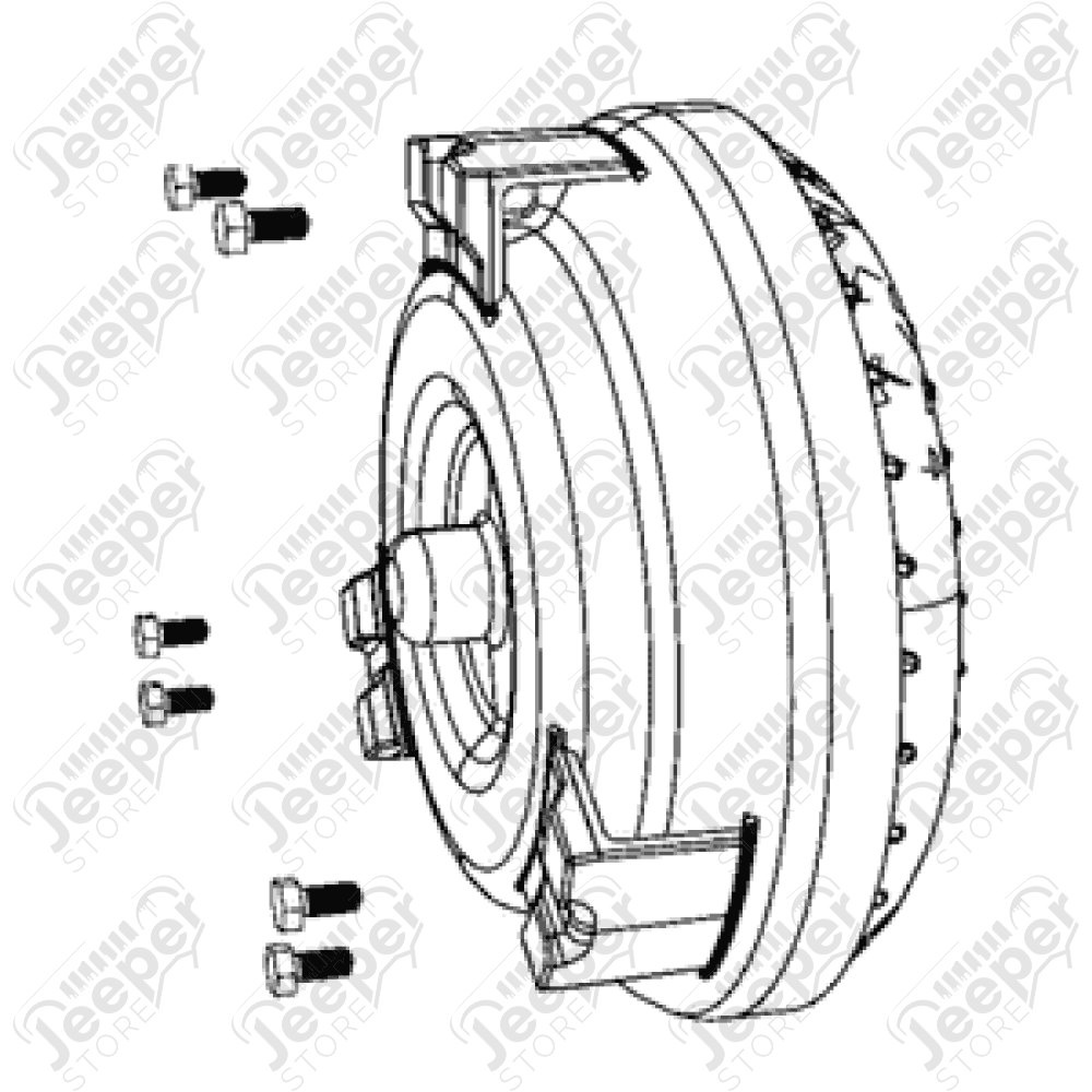 Convertisseur de couple pour 2.8L CRD 200ch. Jeep Wrangler JK