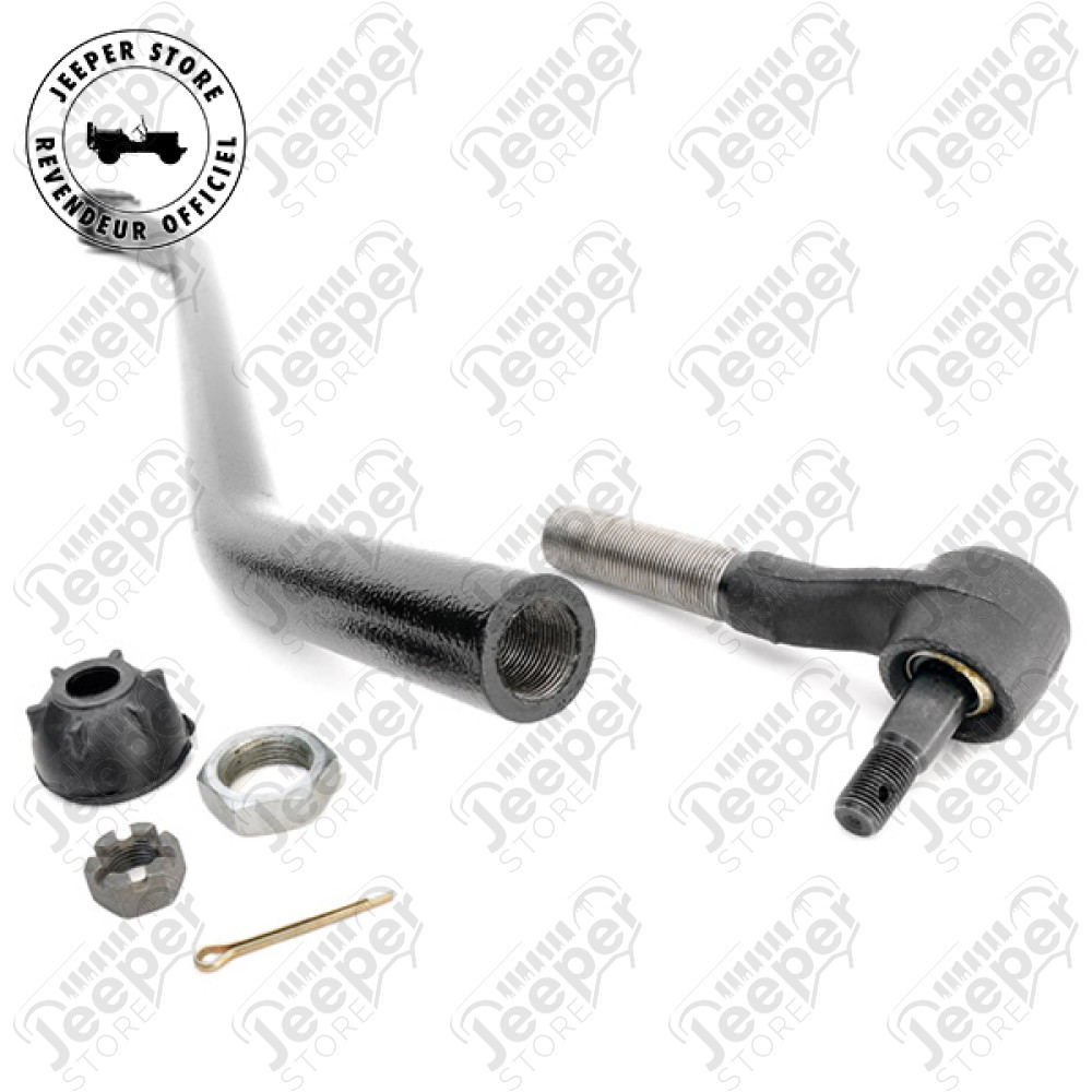Barre Panhard avant réglable (pour réhausse de 2.5" à 5") - Jeep Cherokee XJ - ECPJTB400 / 0512.44 / RE1600