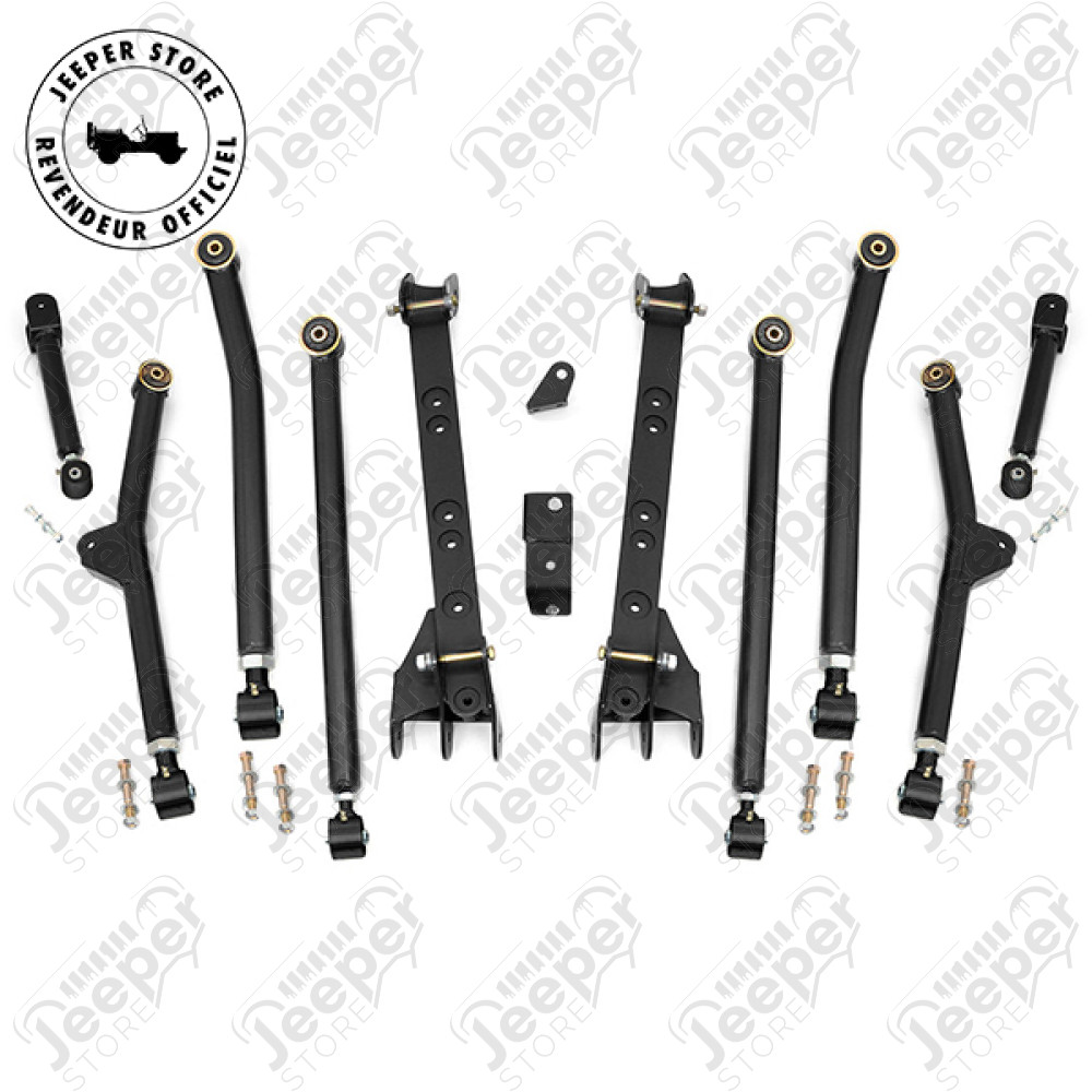 Kit conversion Long Arm Rough Country, Jeep Wrangler TJ