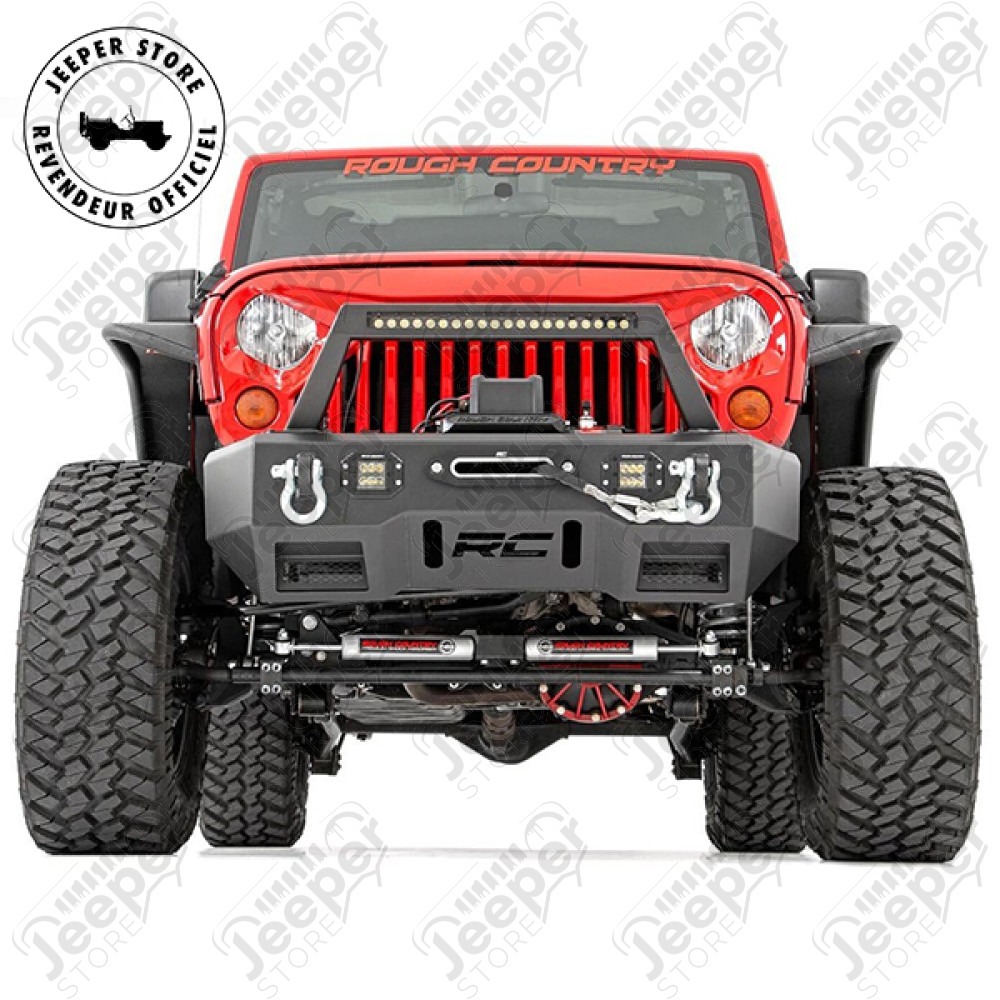Double Amortisseur de direction renforcé - Jeep Wrangler JK - A partir de 2'' de réhausse minimum - JS99108DRC / RC87349
