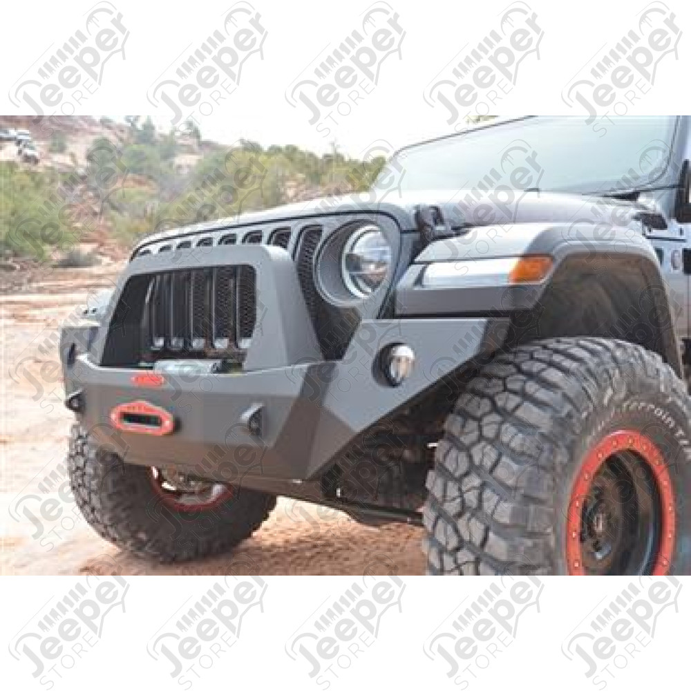 Pare chocs avant acier avec porte treuil RSE pour Jeep Wrangler JL