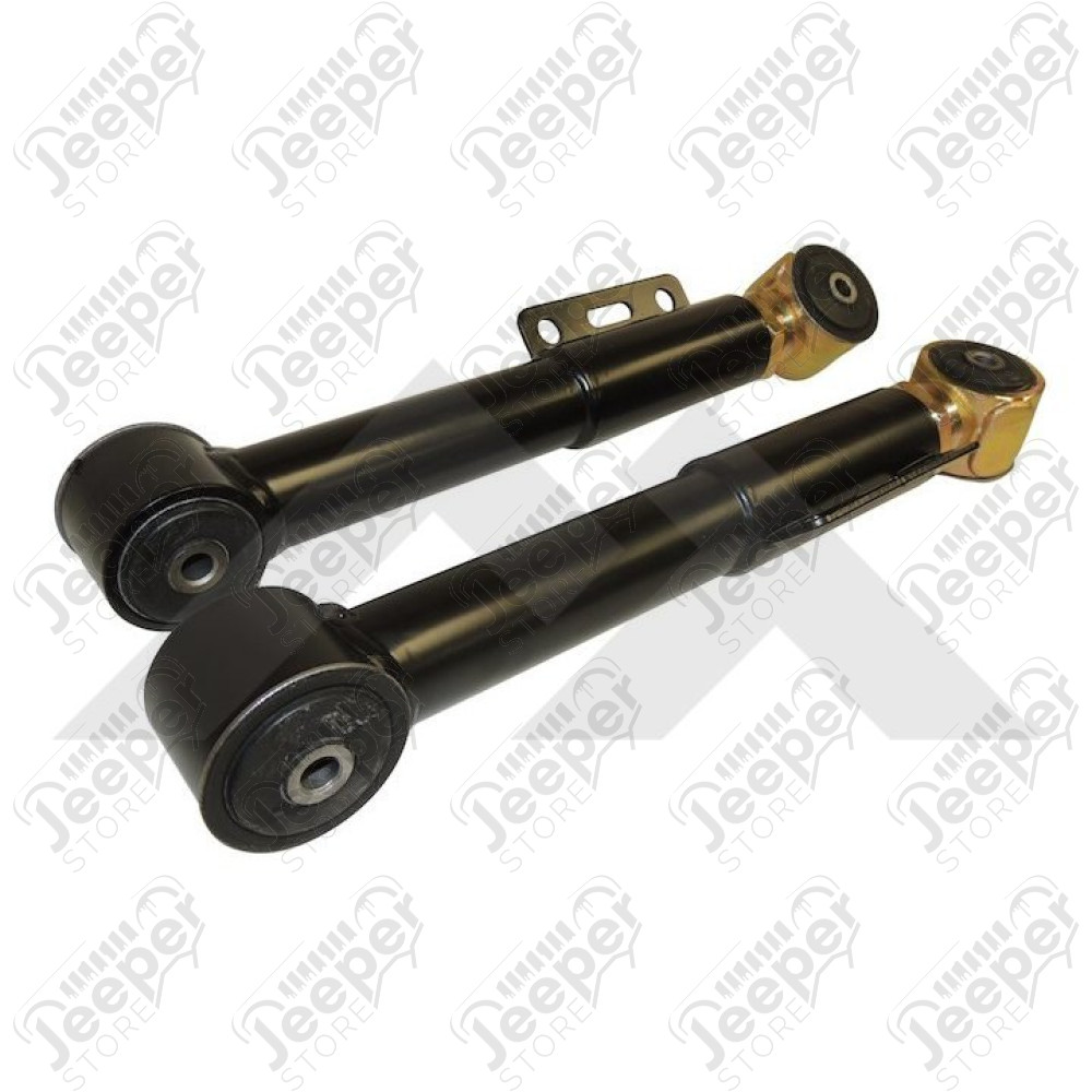 Kit 2 tirants de pont réglable et renforcés supérieur arrière (avec réhausse de 0" à 6") pour Jeep Wrangler TJ