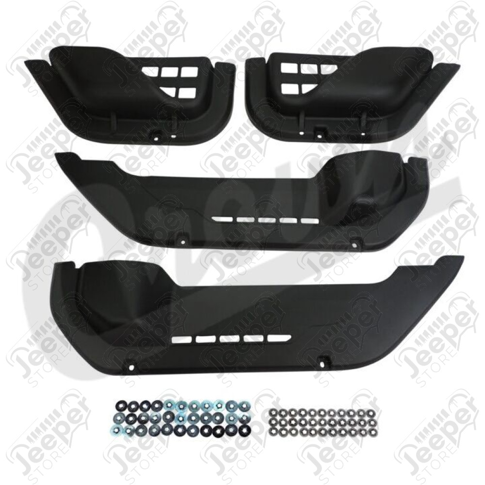 Kit de 4 rangements en plastique pour panneaux de portes Jeep Gladiator JT - RT27070 / 1571.35