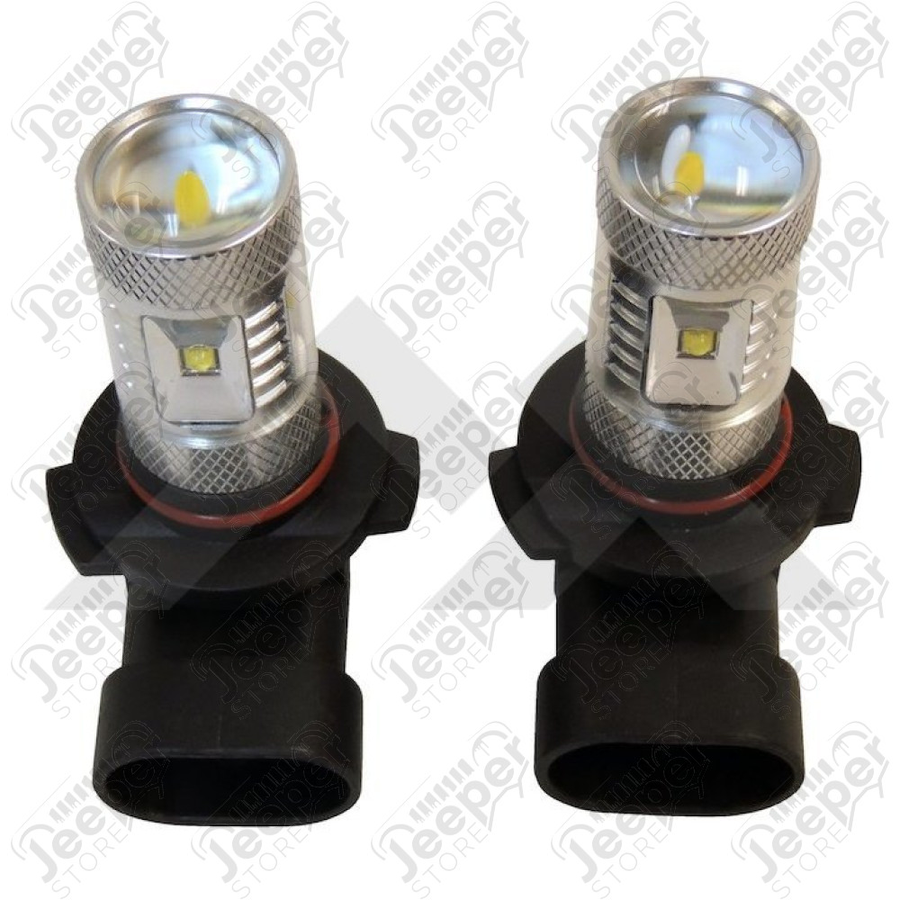 Kit de 2 ampoules H10 LED pour phare antibrouillard Jeep- RT28047 - 9145 Fog Lights Bulb