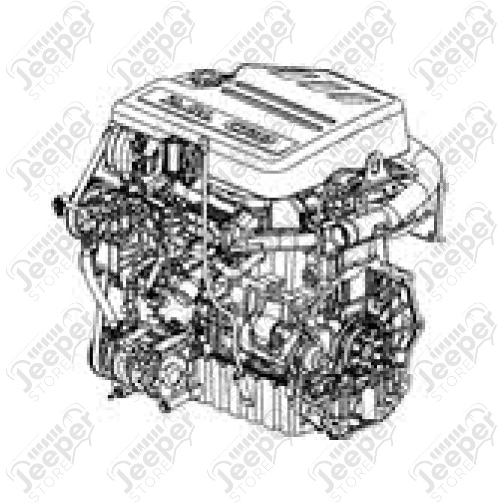 Moteur complet 2.8L CRD 177ch (pour échange standard) - Jeep Wrangler JK - 68051745AB