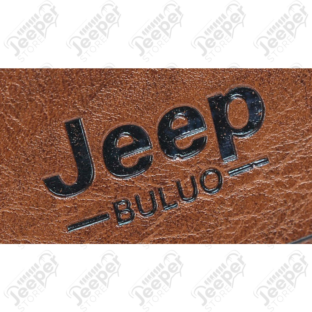 Sacoche Jeep pour homme - Couleur : marron foncé