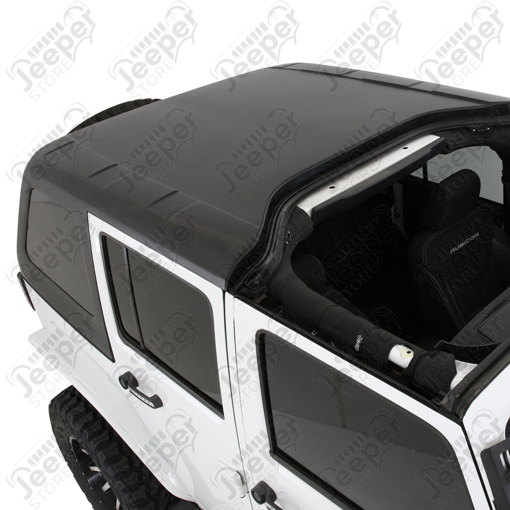 Hard Top Smittybilt Fastback complet noir Jeep Wrangler JK Unlimited 4 portes