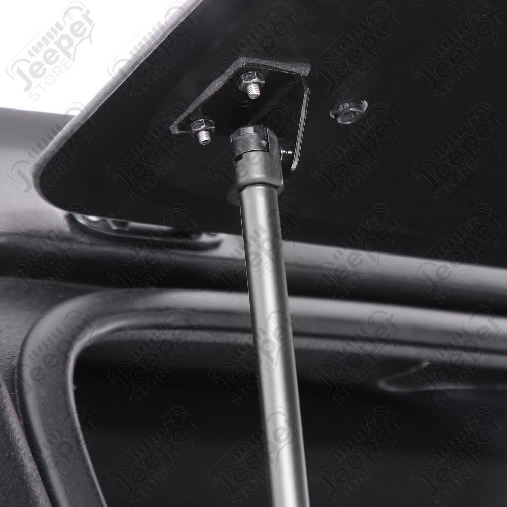 Hard Top Smittybilt Fastback complet noir Jeep Wrangler JK Unlimited 4 portes