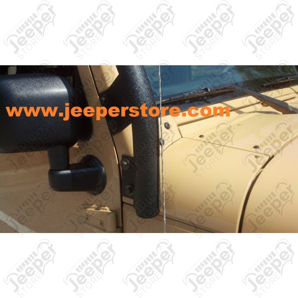 Galerie de toit acier noir Overhead Rack - Jeep Wrangler JK (2 portes) - SB76716