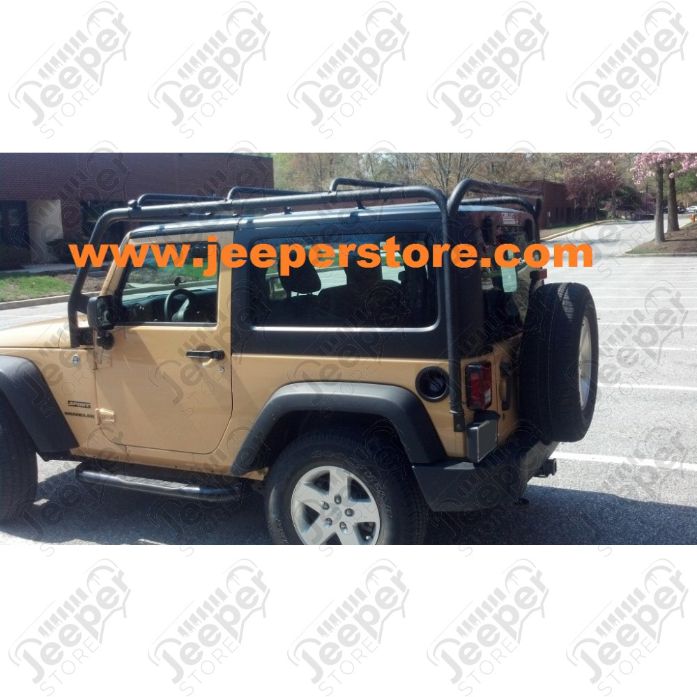Galerie de toit acier noir Overhead Rack - Jeep Wrangler JK Unlimited (4 portes) - SB76717