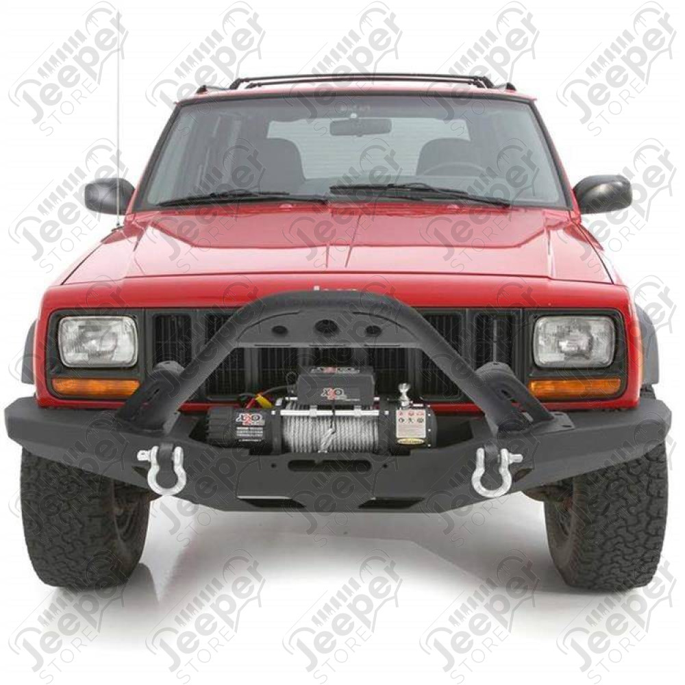 Pare chocs avant acier XRC (avec porte treuil) - Jeep Cherokee XJ - SB76810 / 1533.45