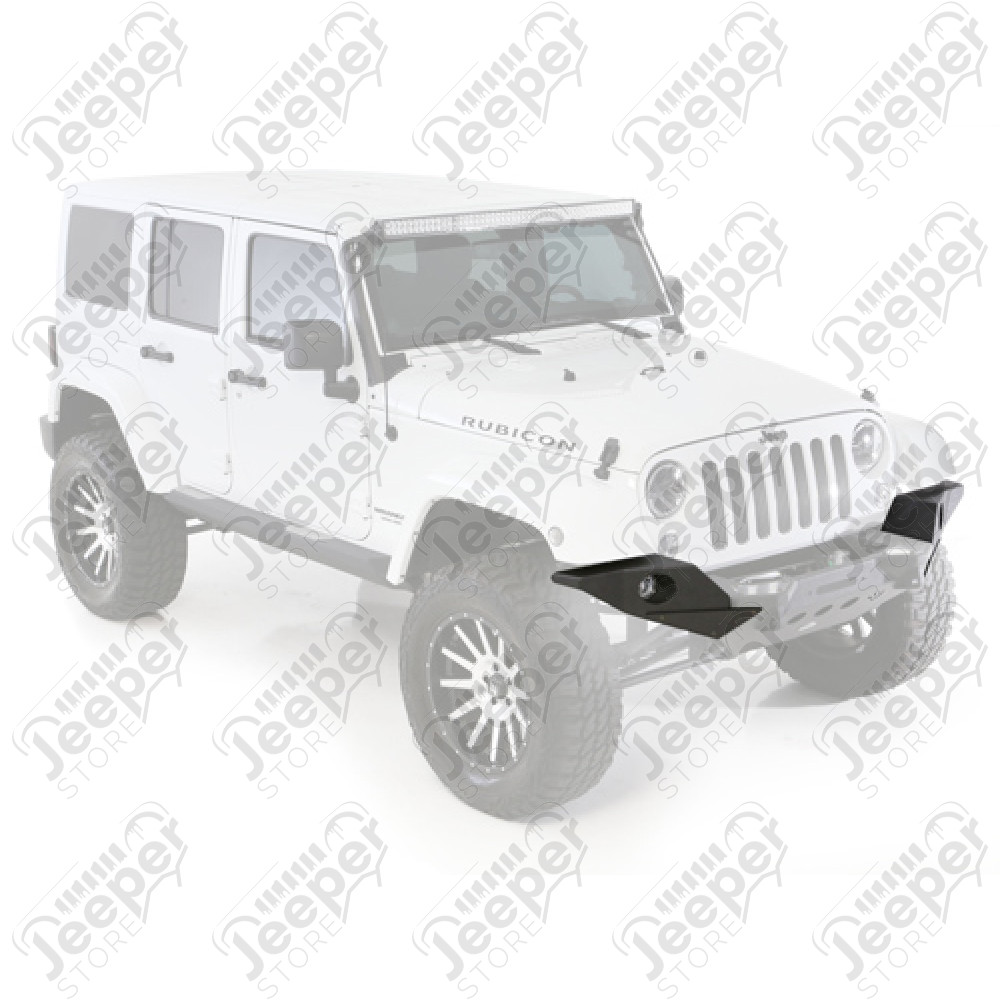 Embouts de pare chocs avant acier XRC M.O.D. (parties latéraaux remontant) Jeep Wrangler JK