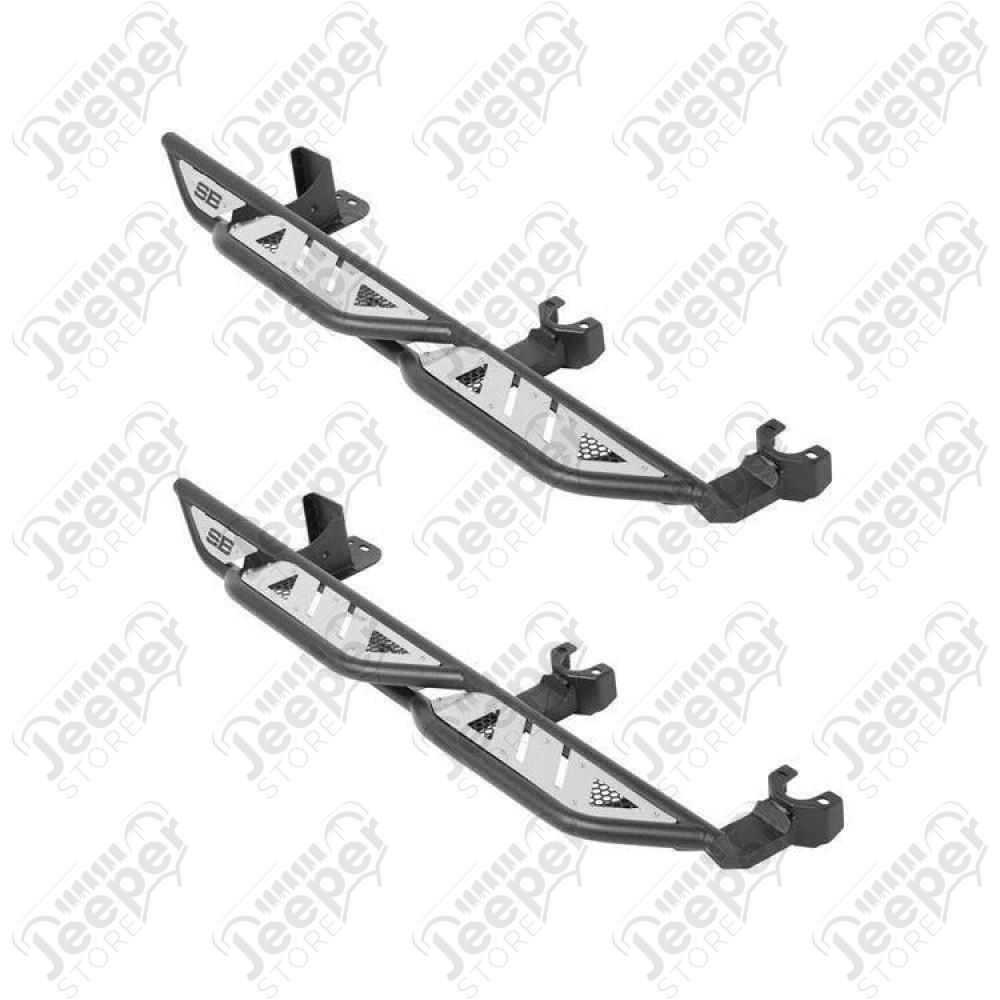 Kit de marchepieds Apollo Smittybilt - Jeep Wrangler JL Unlimited (4 portes) - SB77734