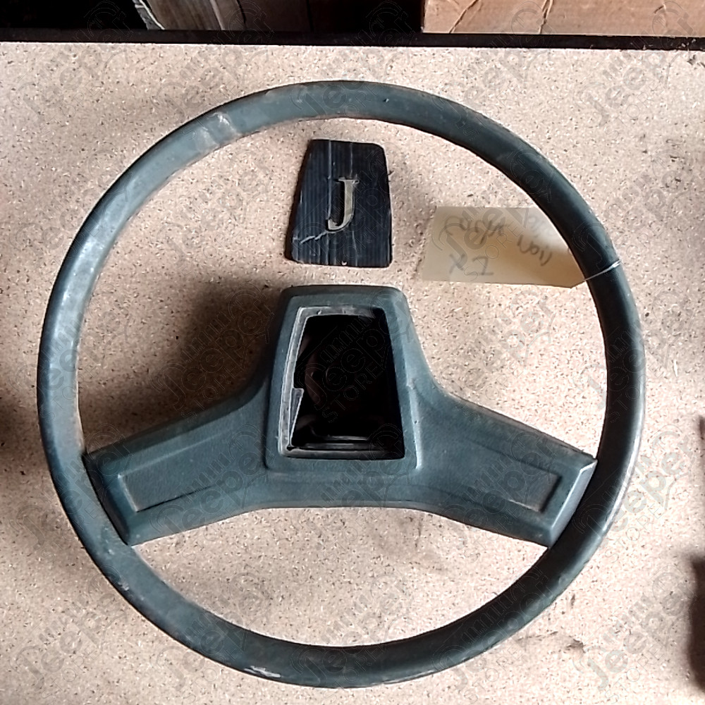 Occasion : Volant gris/bleu (sans cache centrale) pour Jeep Cherokee XJ