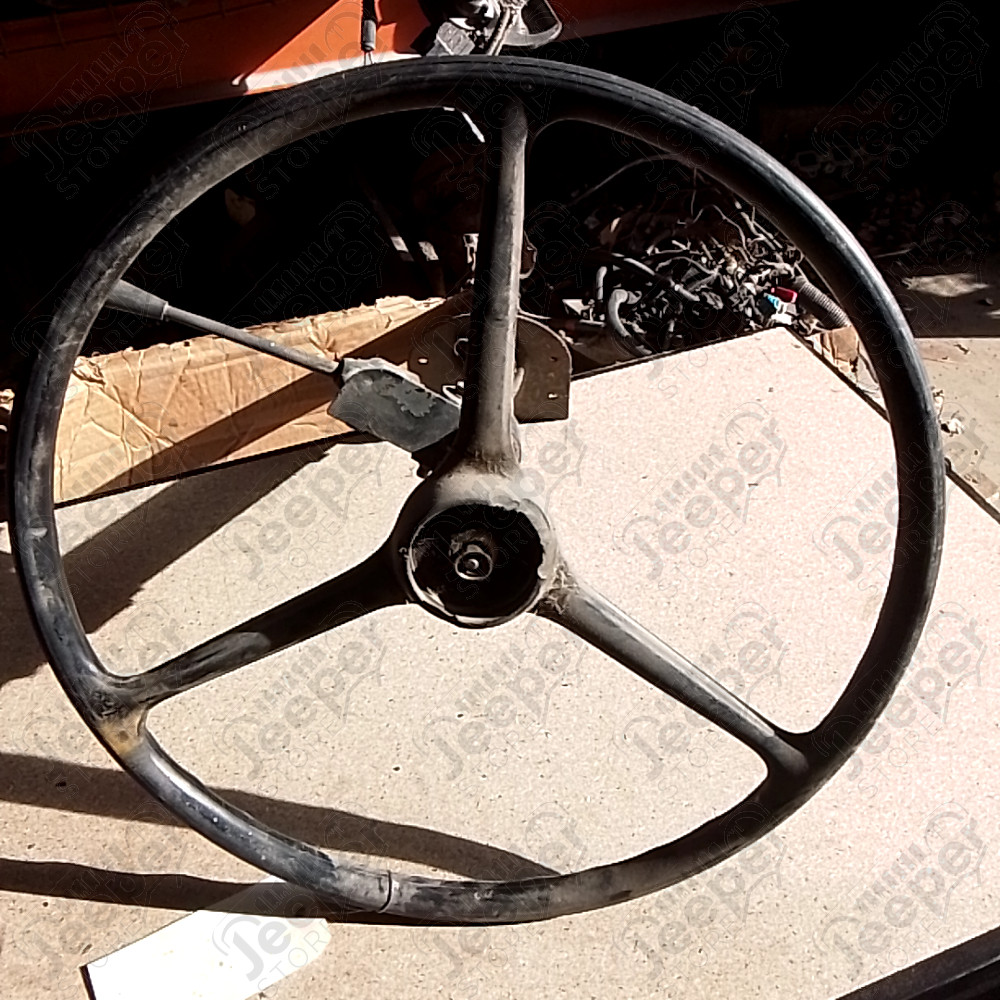 Occasion : Volant noir pour Jeep CJ5, CJ6