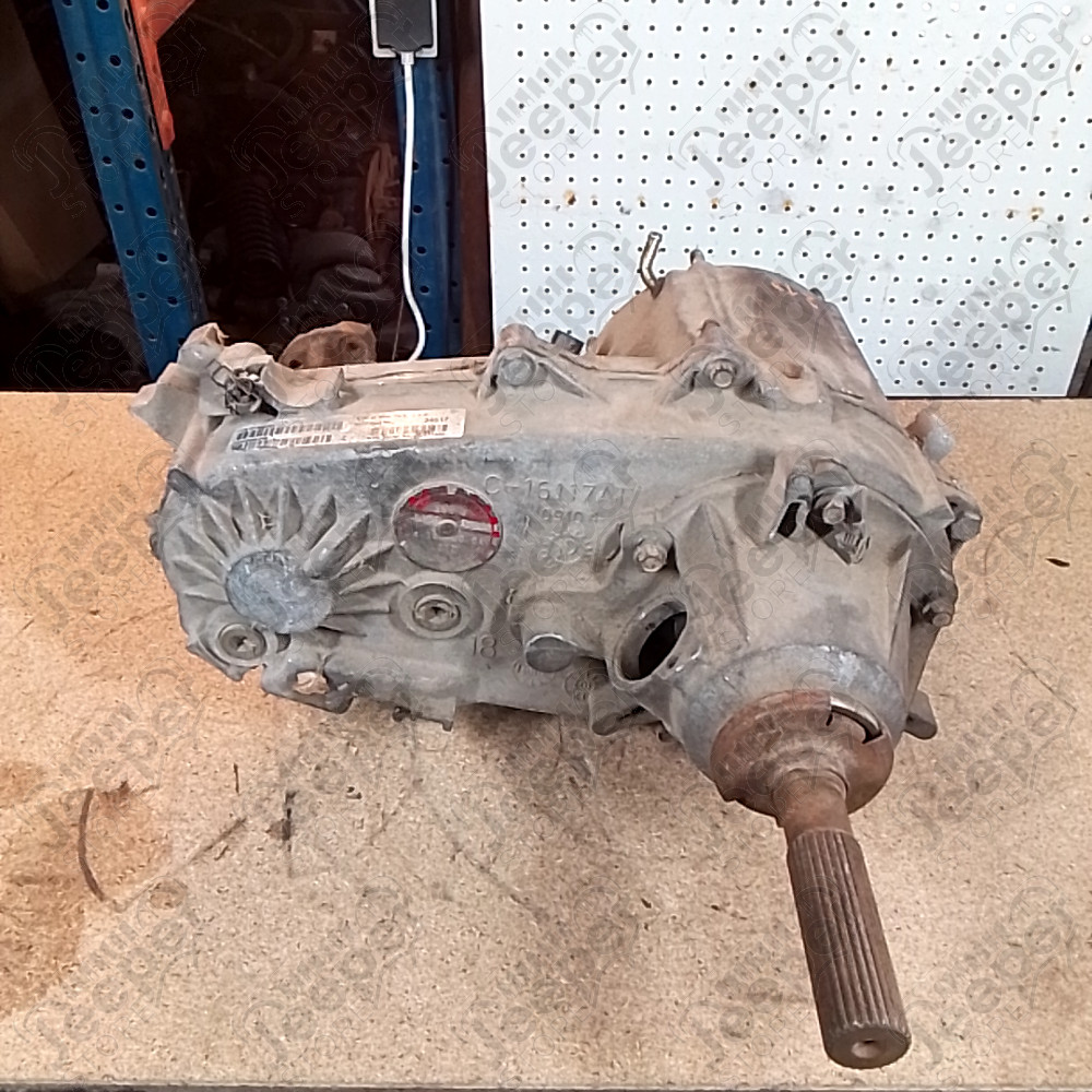 Occasion : Boîte de transfert NP231 à réviser / 21 dents / ratio : 2,72 pour Jeep TJ, XJ, ZJ, ZG - Véhicules compatibles : Jeep Wrangler TJ (1996-2001), Jeep Cherokee XJ (1995-2001), Jeep Grand Cherokee ZJ, ZG (1992-1998)