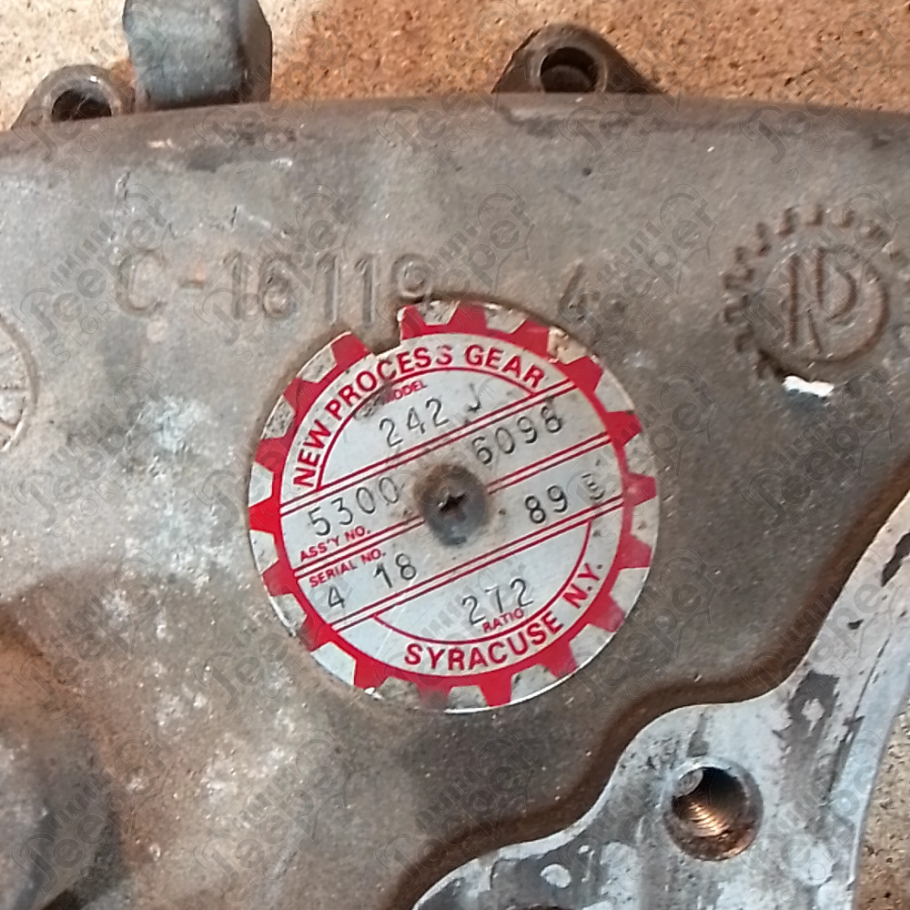 Occasion : Carter boîte de transfert NP242 pour Jeep Cherokee XJ
