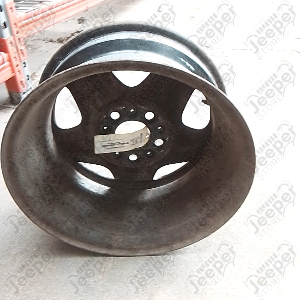 Occasion : Jante en acier 5x114,3 - 7x15 pour Jeep YJ, TJ, XJ, KJ, ZJ, ZG