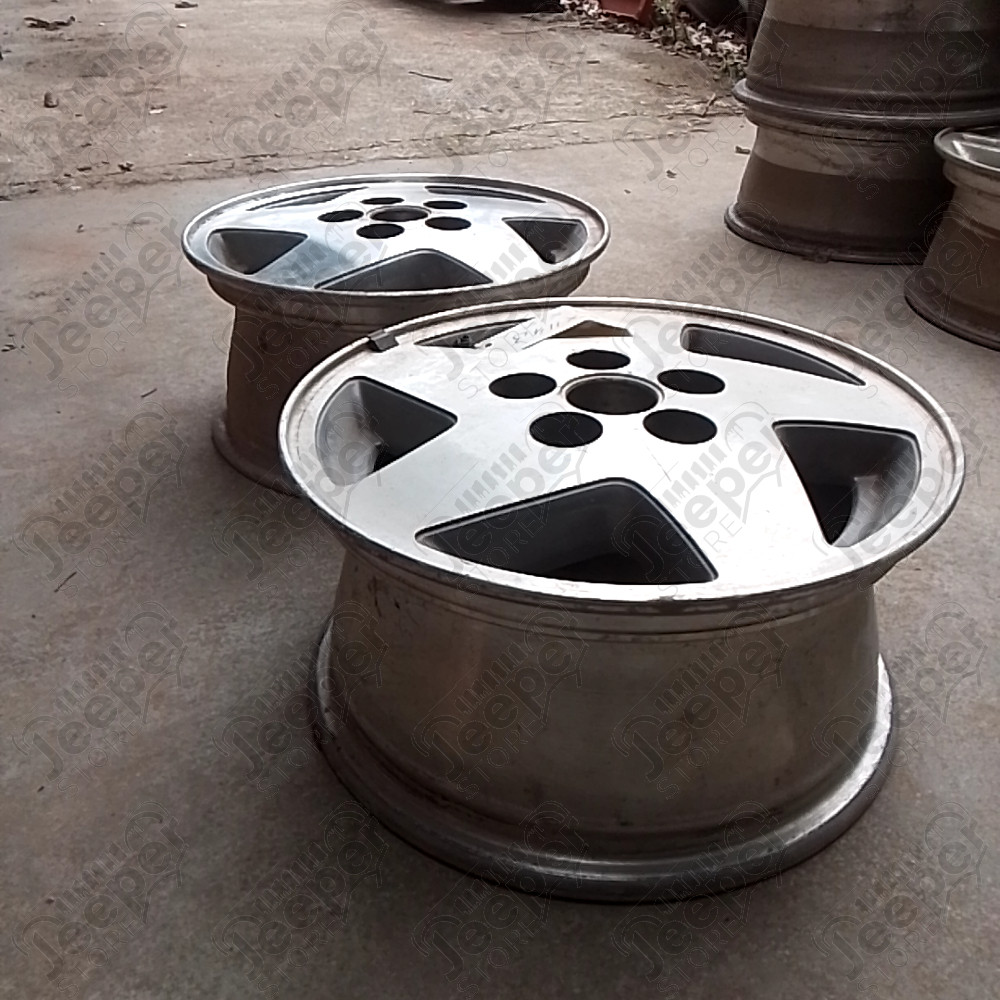 Occasion : Jante en aluminium 5x114,3 - 7x15 pour Jeep YJ, TJ, MJ, XJ, KJ, ZJ, ZG