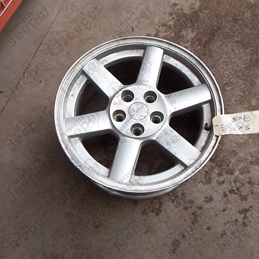 Occasion : Jante en aluminium 5x114,3 - 7.5x17 pour Jeep YJ, TJ, MJ, XJ, KJ, ZJ, ZG
