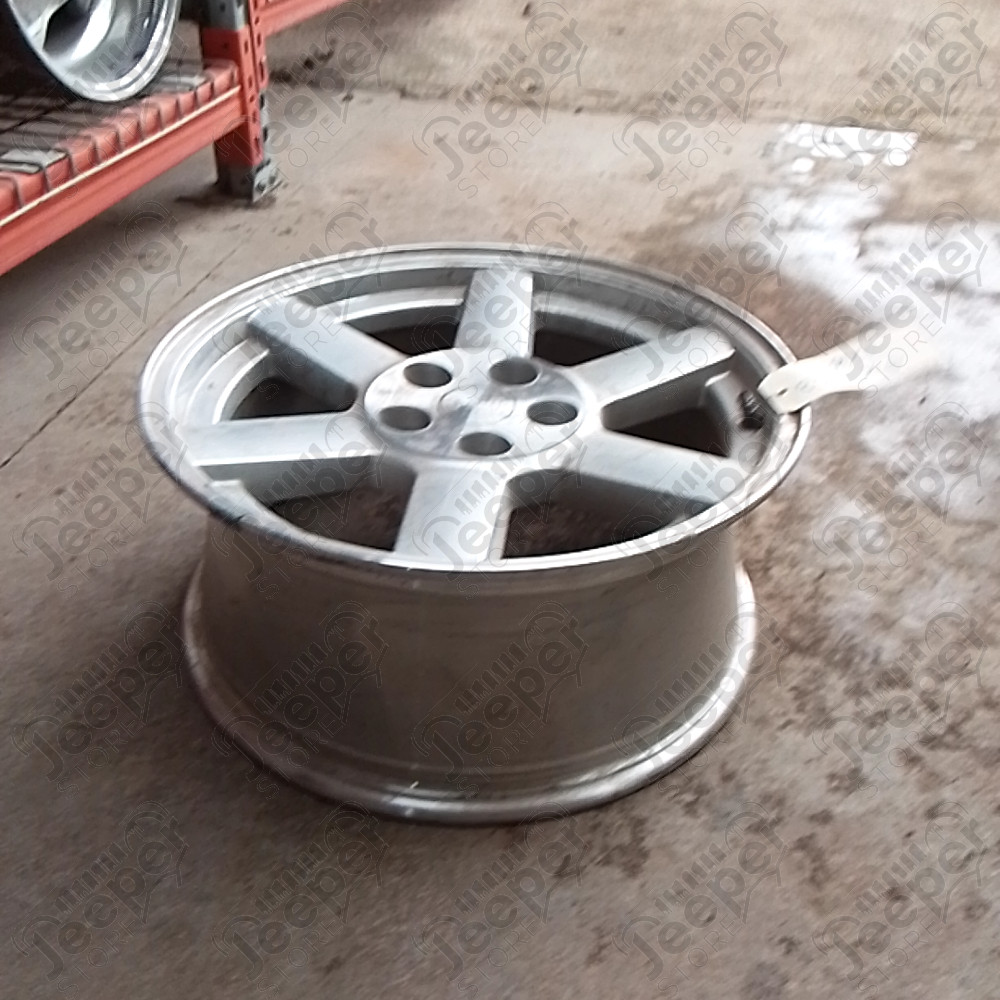 Occasion : Jante en aluminium 5x114,3 - 7.5x17 pour Jeep YJ, TJ, MJ, XJ, KJ, ZJ, ZG