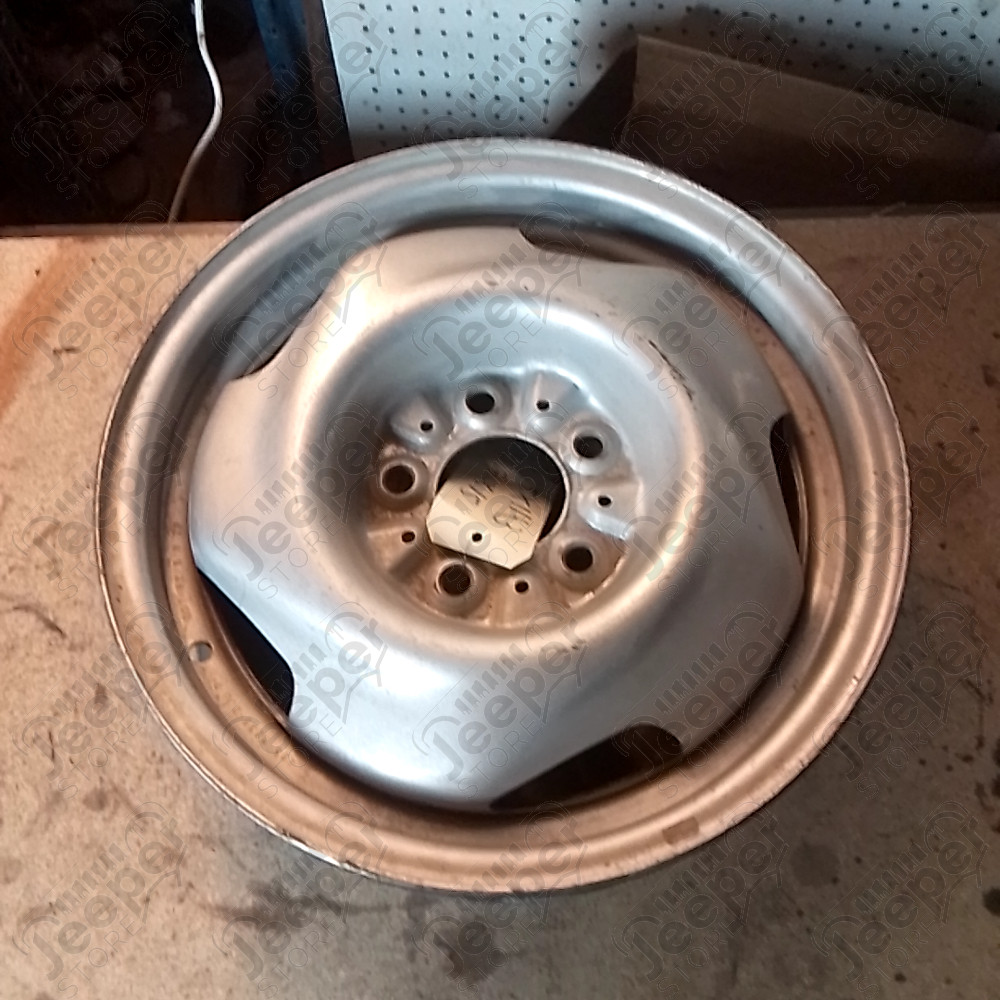 Occasion : Jante en acier 5x114,3 - 7x15 pour Jeep YJ, TJ, XJ, KJ, ZJ, ZG