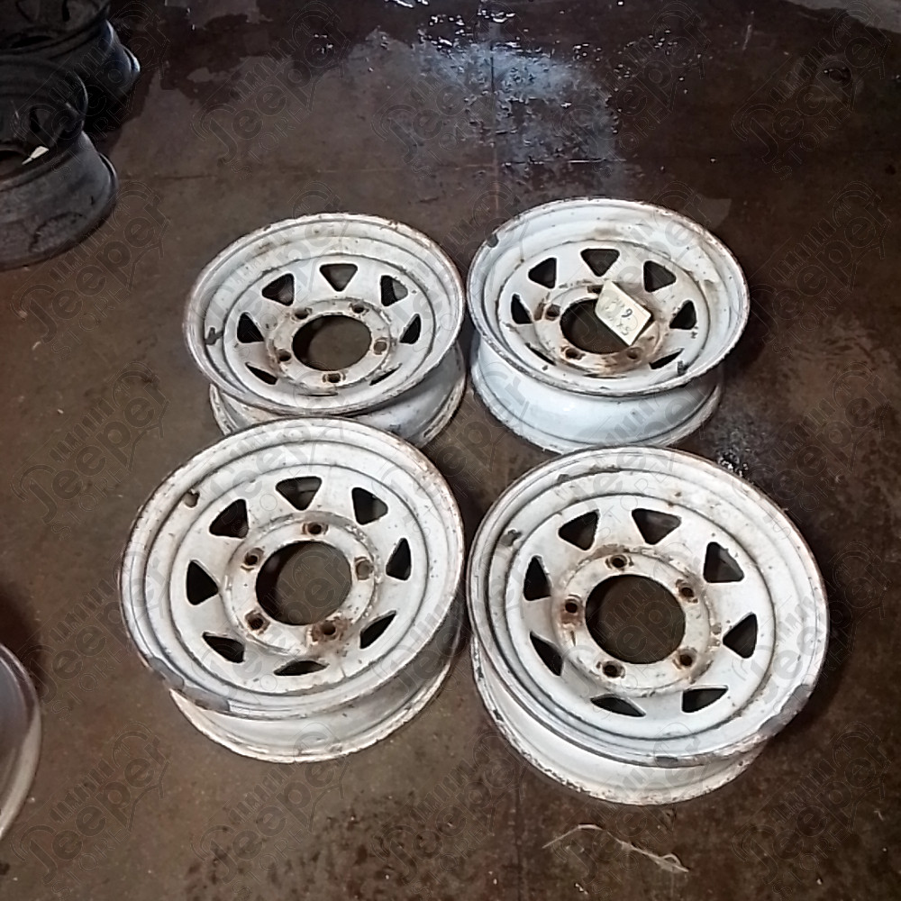 Occasion : Jante en acier Triangular 5x165,1 - 6x16 pour Jeep divers