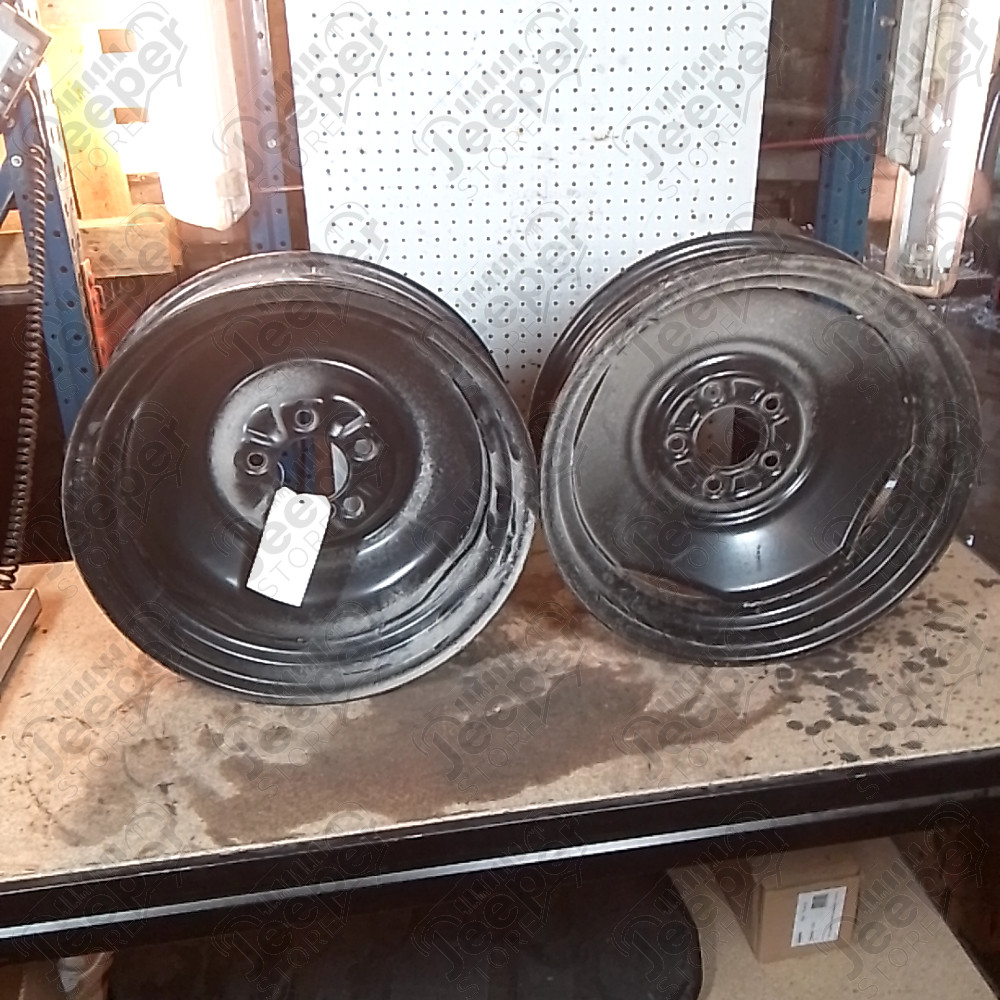 Occasion : Jante en acier pour roue de secours (galette) 5x114,3 - 4,5x16 pour Jeep XJ, ZJ, ZG
