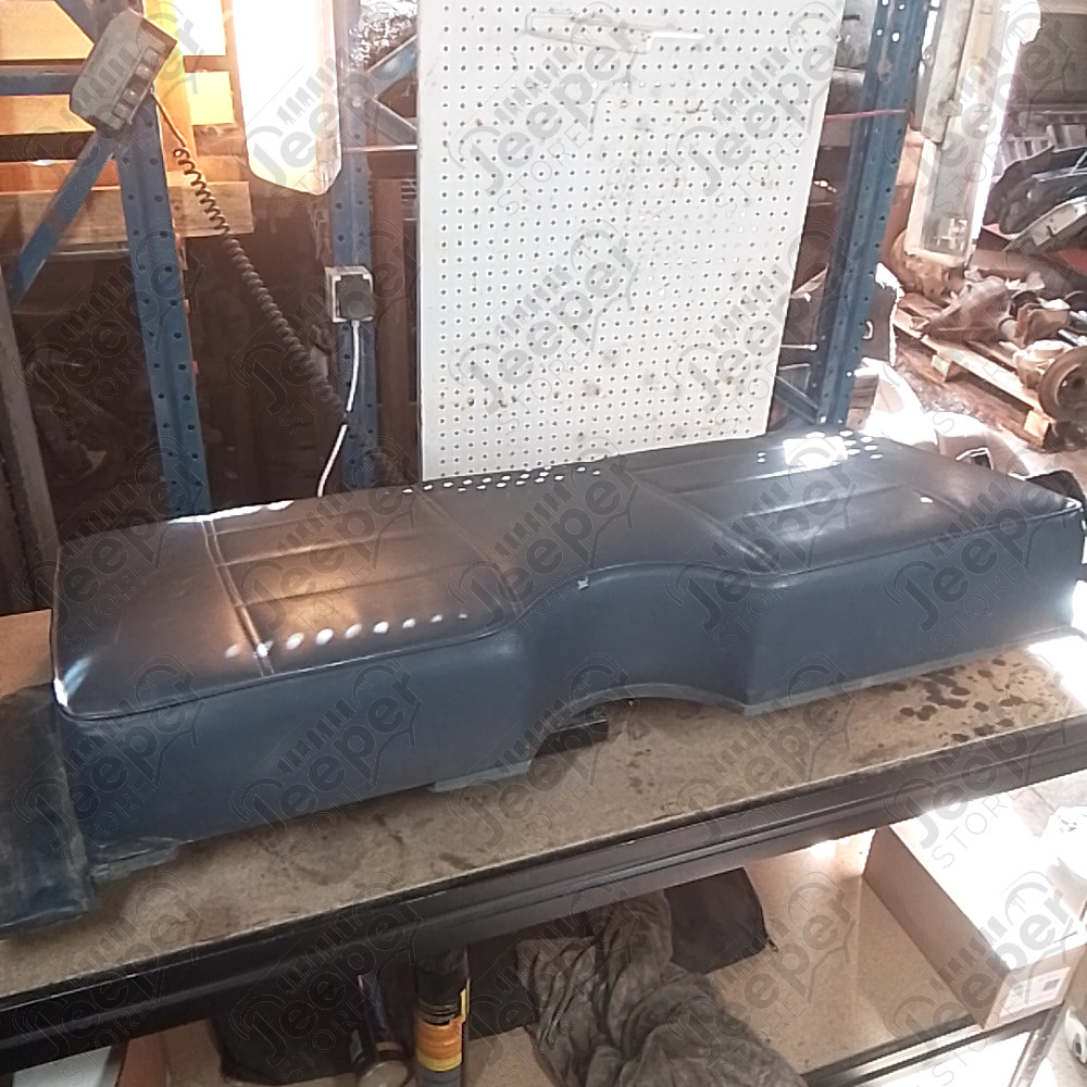 Occasion : Assise banquette arrière bleue en cuir (2 portes) pour Jeep Cherokee XJ