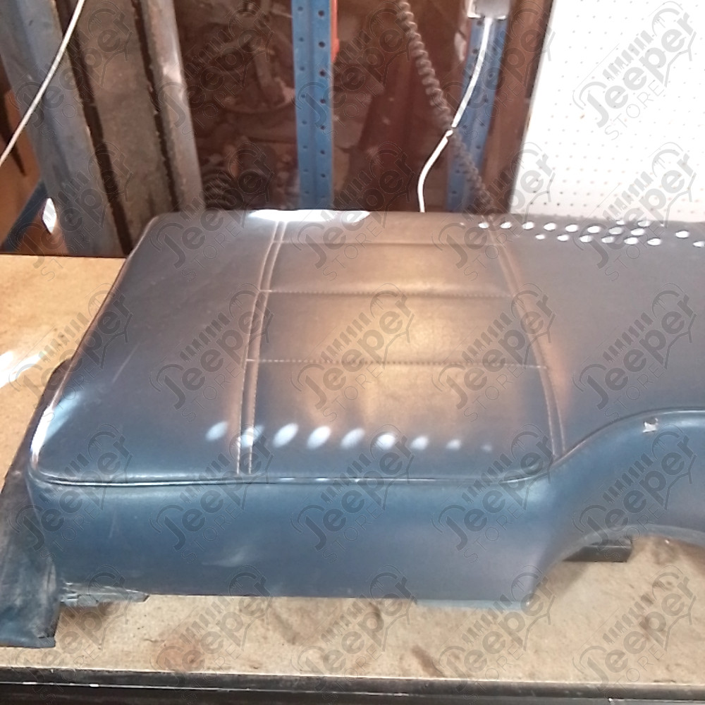 Occasion : Assise banquette arrière bleue en cuir (2 portes) pour Jeep Cherokee XJ