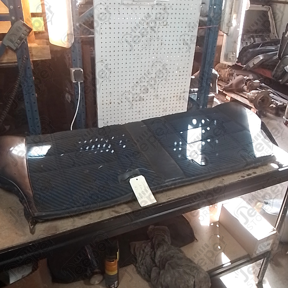 Occasion : Dossier banquette arrière bleu en tissu/cuir pour Jeep Cherokee XJ