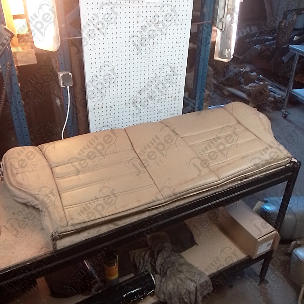 Occasion : Dossier banquette arrière beige en cuir pour Jeep Cherokee XJ
