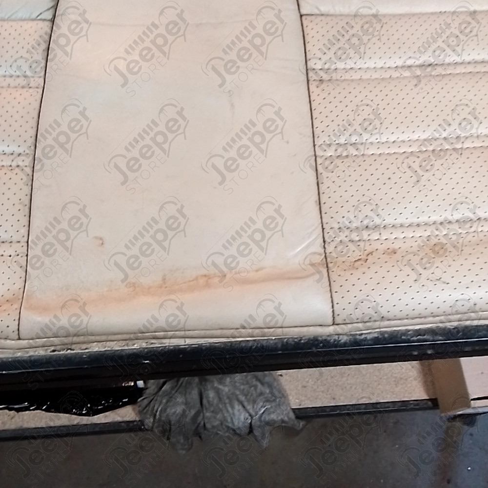 Occasion : Dossier banquette arrière beige en cuir pour Jeep Cherokee XJ