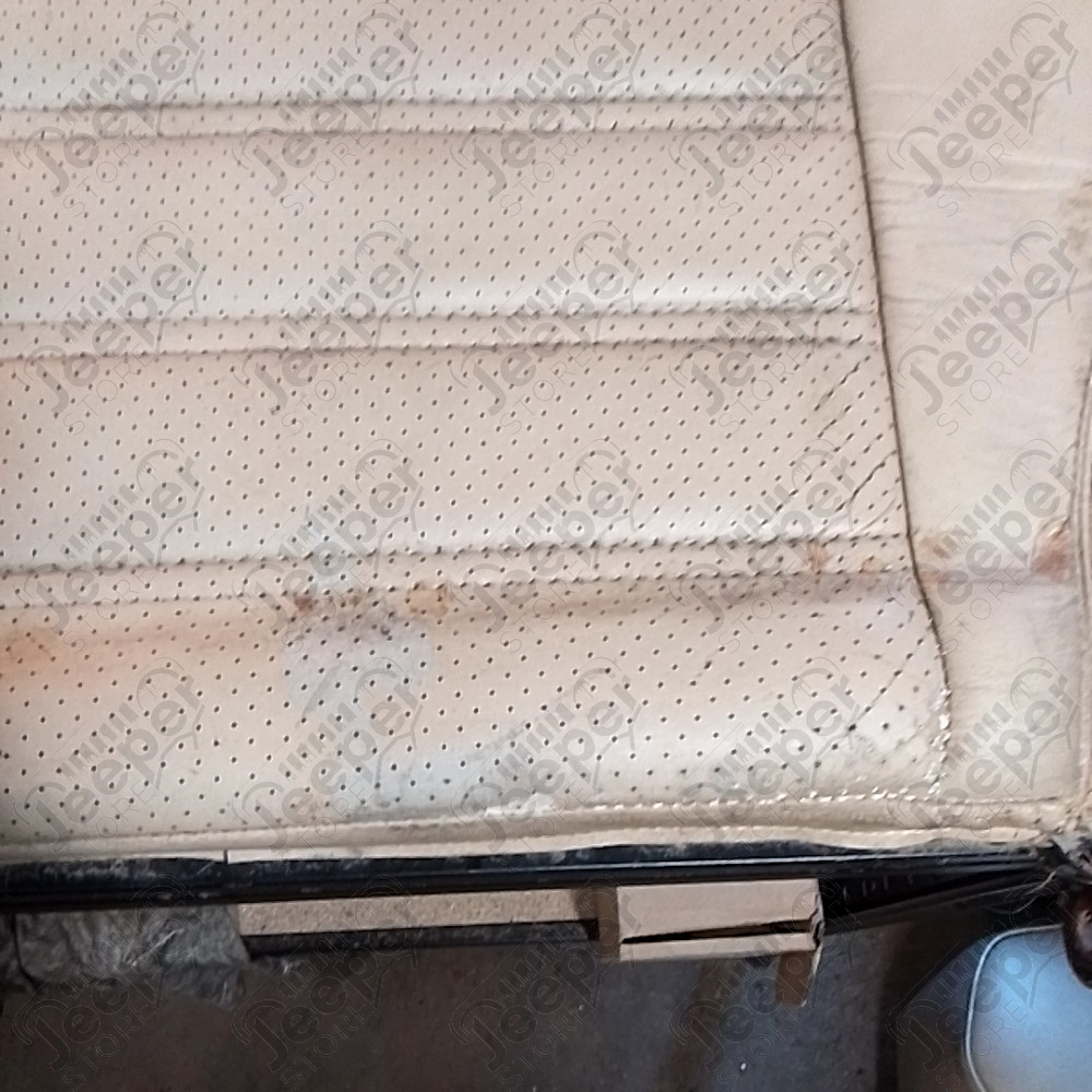 Occasion : Dossier banquette arrière beige en cuir pour Jeep Cherokee XJ