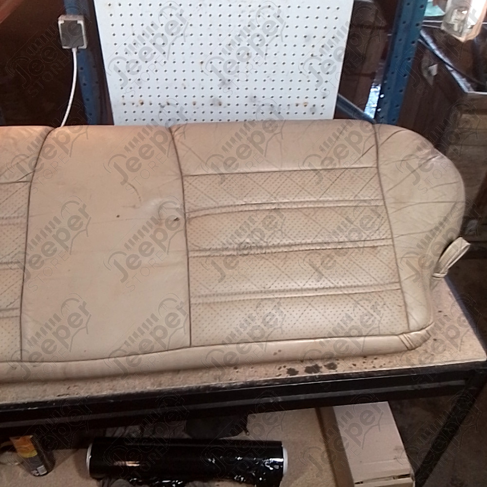 Occasion : Assise banquette arrière beige en cuir pour Jeep Cherokee XJ