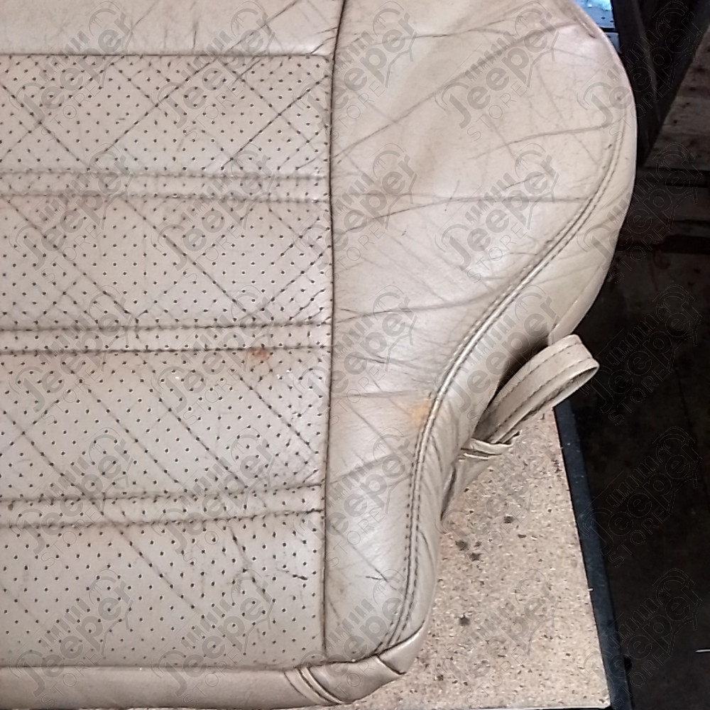 Occasion : Assise banquette arrière beige en cuir pour Jeep Cherokee XJ