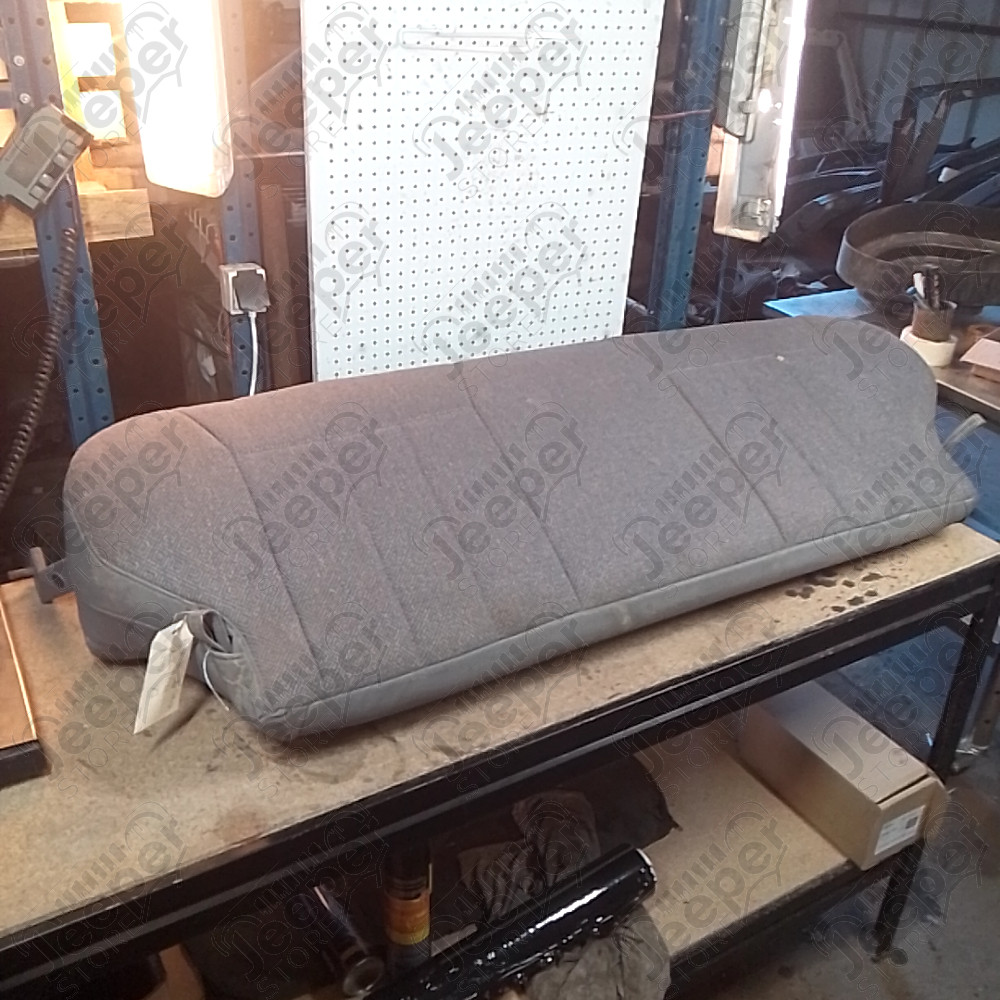 Occasion : Assise banquette arrière grise en tissu/cuir pour Jeep Cherokee XJ