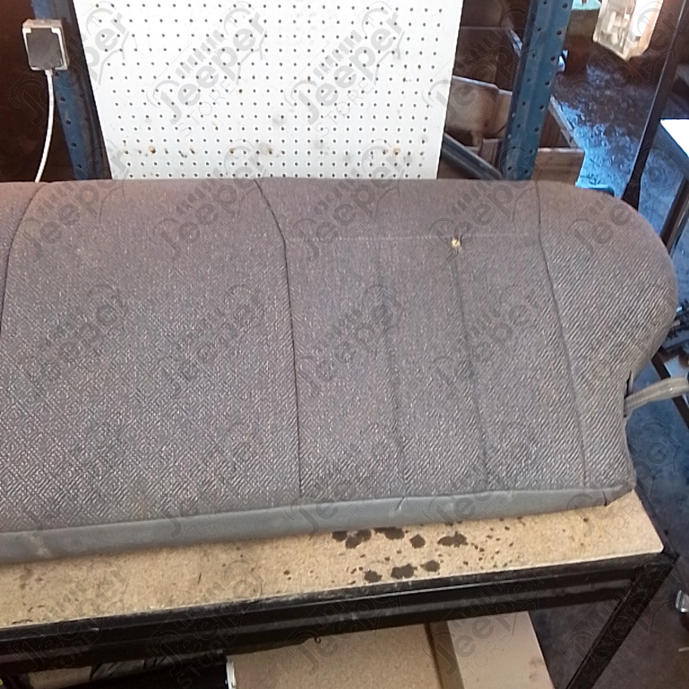 Occasion : Assise banquette arrière grise en tissu/cuir pour Jeep Cherokee XJ