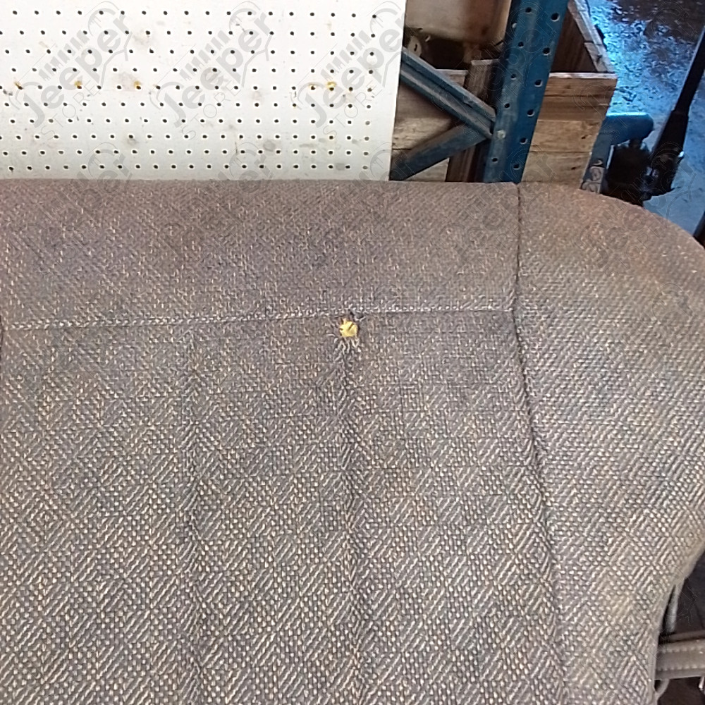 Occasion : Assise banquette arrière grise en tissu/cuir pour Jeep Cherokee XJ